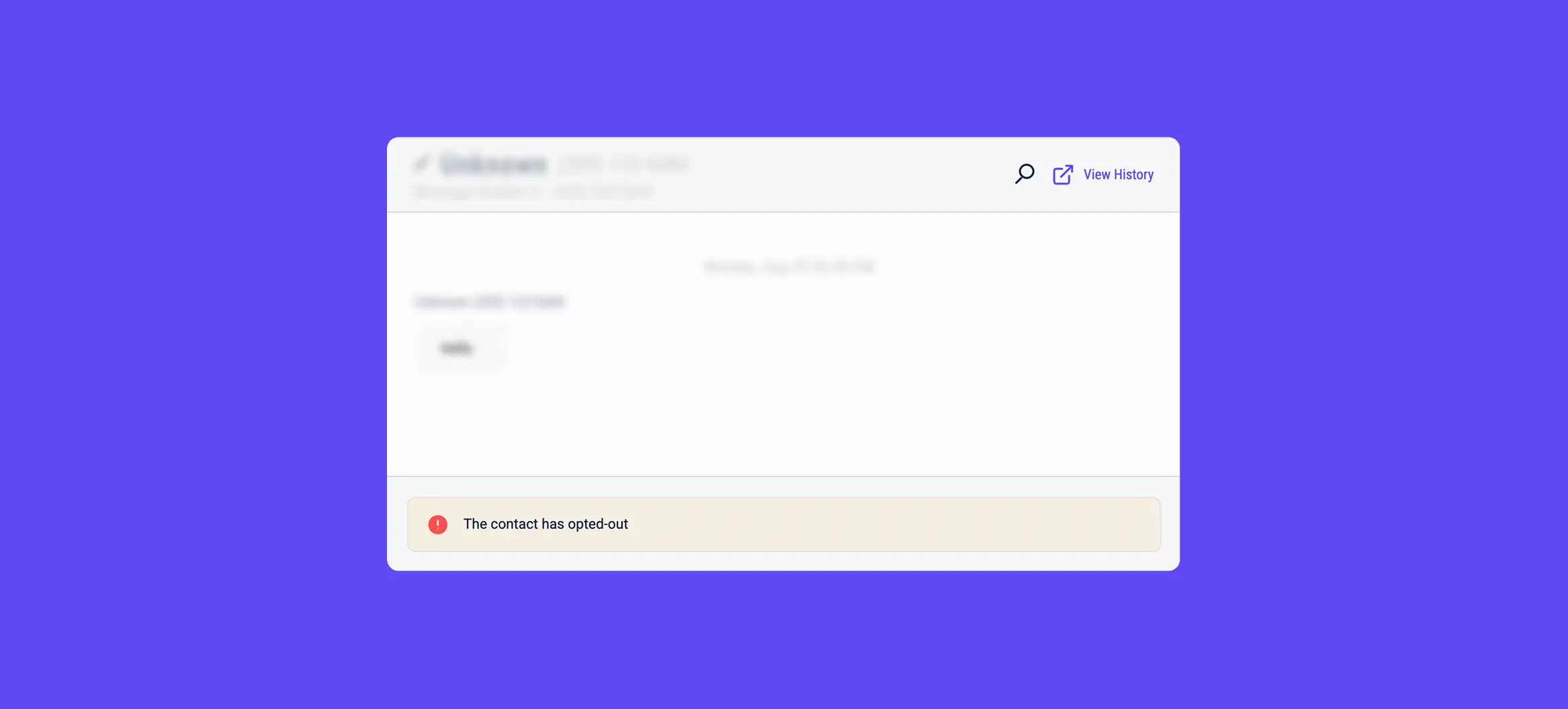 Text Message Opt Out